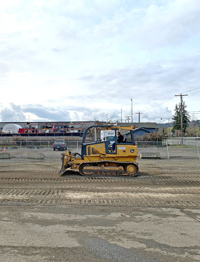 construction equipment grading